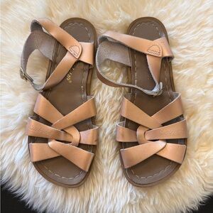 Salt Water Rose Gold Sandals